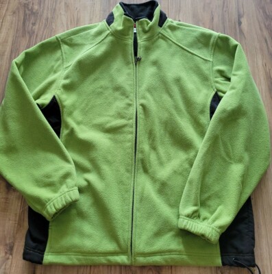 Izod Performance Fleece Full Zip Jacket Size Medium Great Condition