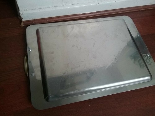 M.S.B Serving Tray - Stainless Steel with 24 carot gold - Picture 5 of 5