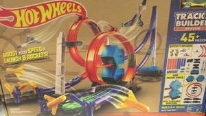 hot wheels track builder system power booster kit