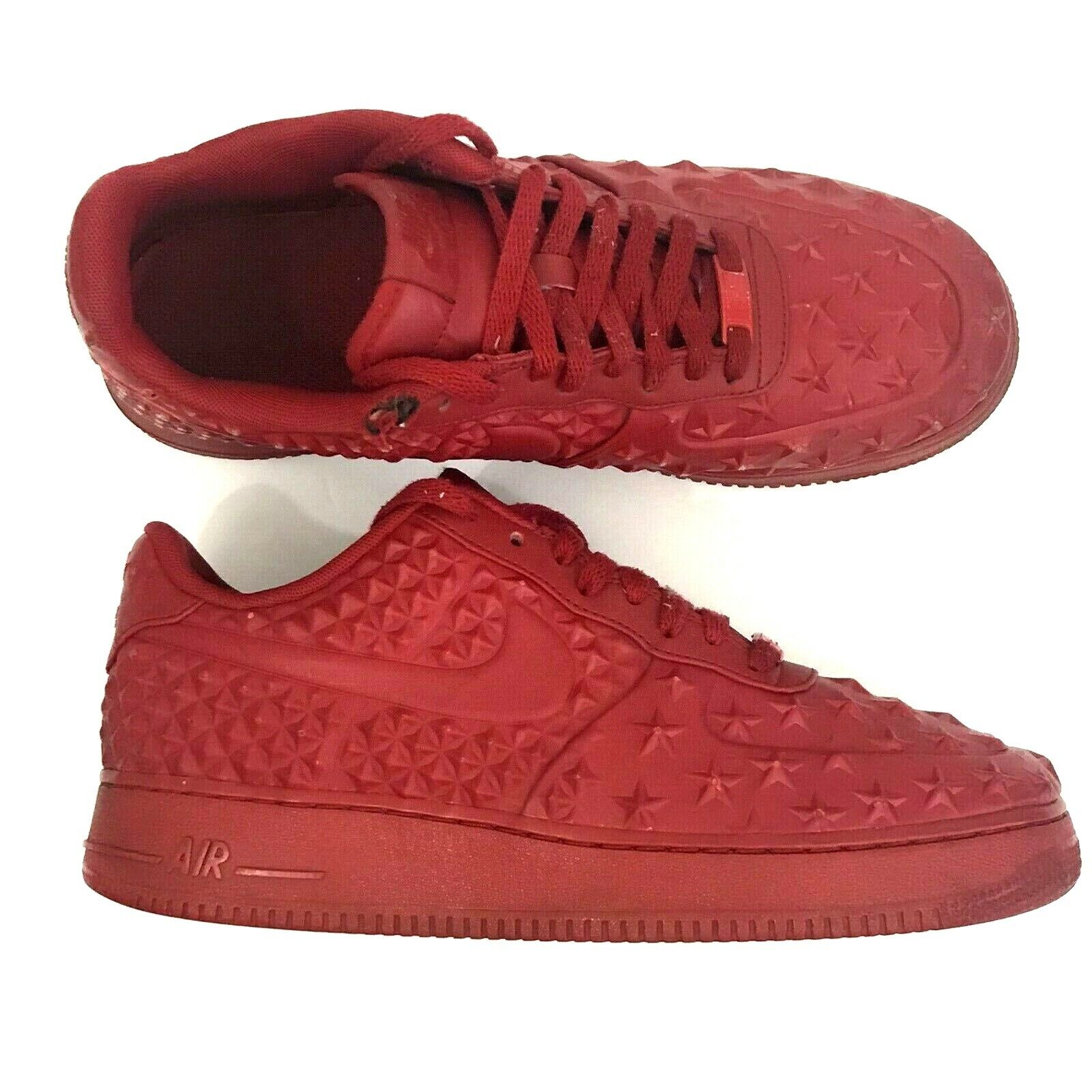 med tiden helikopter dash NIKE AIR FORCE 1 LV8 VT Independence Day Red 789104-600 Sneakers Sz 10 |  eBay