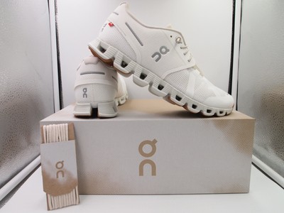On Cloud Women's Shoes Sneakers White Sand US 5.5