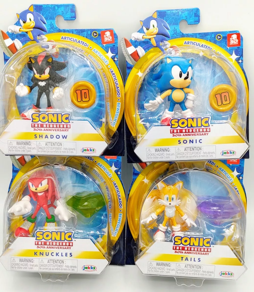 SONIC THE HEDGEHOG ACTION FIGURE Sonic 30th ANNIVERSARY