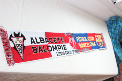 Schal Fußball 1/4 Final Cup von Der König Der 2025/26 Albacete Fußballer Vs FC