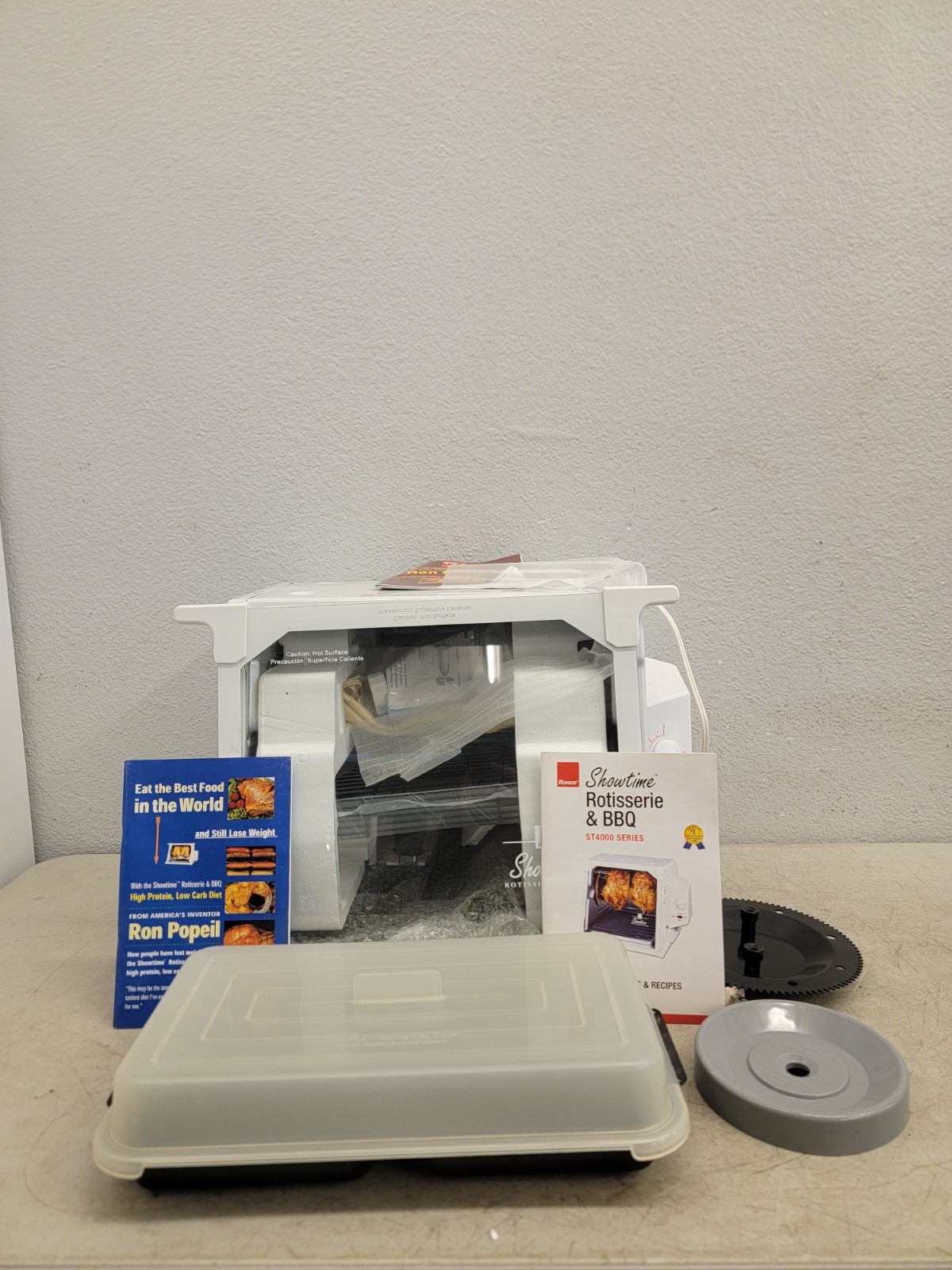 Ronco Showtime Rotisserie & BBQ Oven ST4000WHDRM