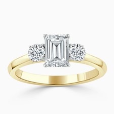 1.80 Ct Lab Grown Diamond Engagement Ring 14K Yellow Gold Solitaire Size 6