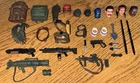 GI Joe Classified Accessories, Parts & Fodder Lot, 31 Loose Items 1:12 Scale