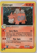 Pokemon Camerupt 4/109 EX Ruby & Sapphire 2003 LP