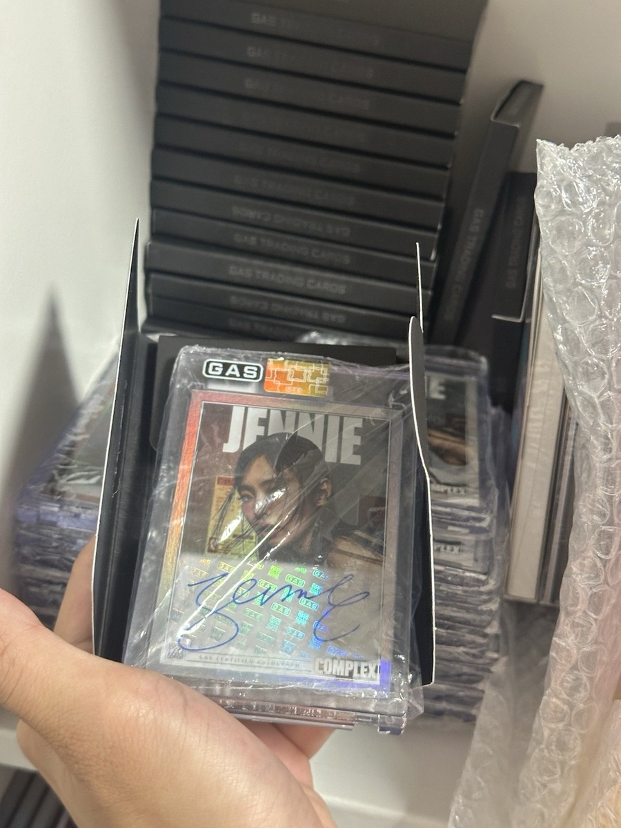 jennie Signed Complex X GAS trading card | eBay