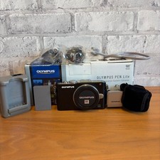 Comes with original box OLYMPUS PEN Lite E PL3 Tested and confirmed working wit
