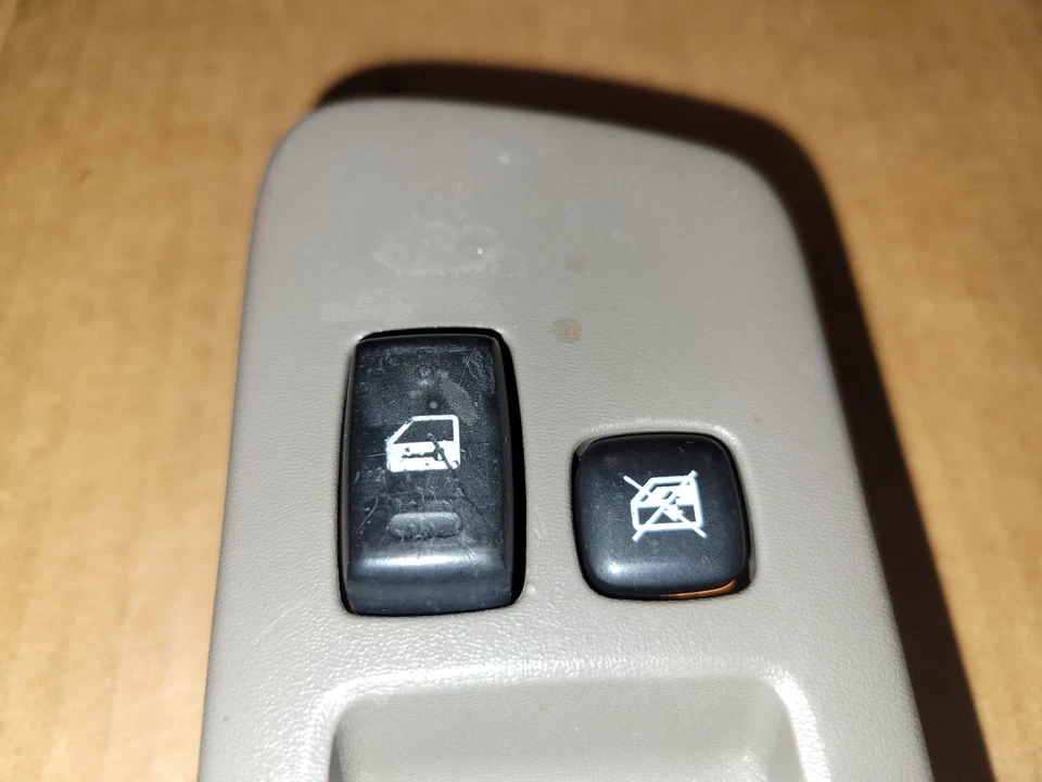 2001-2007 TOYOTA HIGHLANDER MASTER INTERRUPTOR DE JANELA DE ENERGIA MARROM CLARO 84040-48120 - Imagem 3 de 4