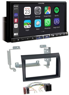 Alpine 2DIN DAB USB MP3 Bluetooth Autoradio für Fiat Ducato 06-11 Citroen Jumper