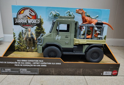 Mattel Jurassic World Legacy Collection Isla Sorna Expedition Pack Lost World