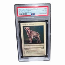 2023 Life Tcg Mammals Spotted Hyena 1st Edition Holo #50 Gem Mint 10