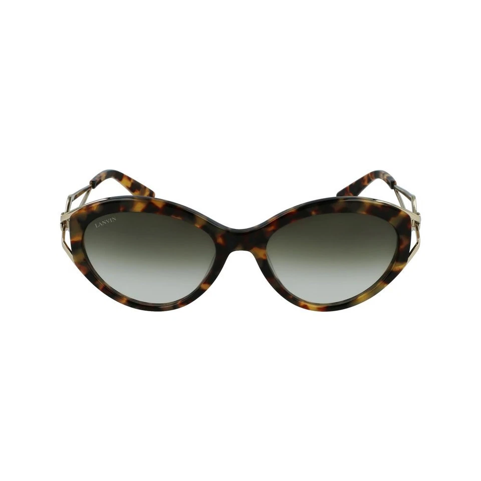 Gafas de sol Lanvin LNV618S-213 marrones para mujer acetato ojo de gato manchado informales Foto 2 de 3
