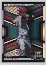 2023 Panini Elite Extra Edition Prime Numbers B 6/60 Grayson Hitt #133 lc0