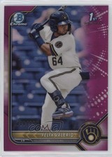 2022 Bowman Chrome Prospects Fuchsia Refractor /199 Felix Valerio #BCP-128 1bc8