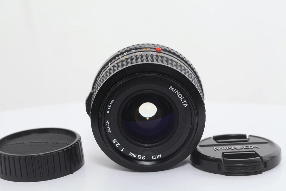 MINOLTA 28MM F/2,8 MD OBJETIVO GRAN ANGULAR MANUAL XG XD 1 2 9 X300 X700 X500.. - Imagen 2 de 4
