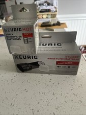 NEW Keurig Water Filter Starter Kit w/ 2 Charcoal Replacemet Filter Plus 2 More