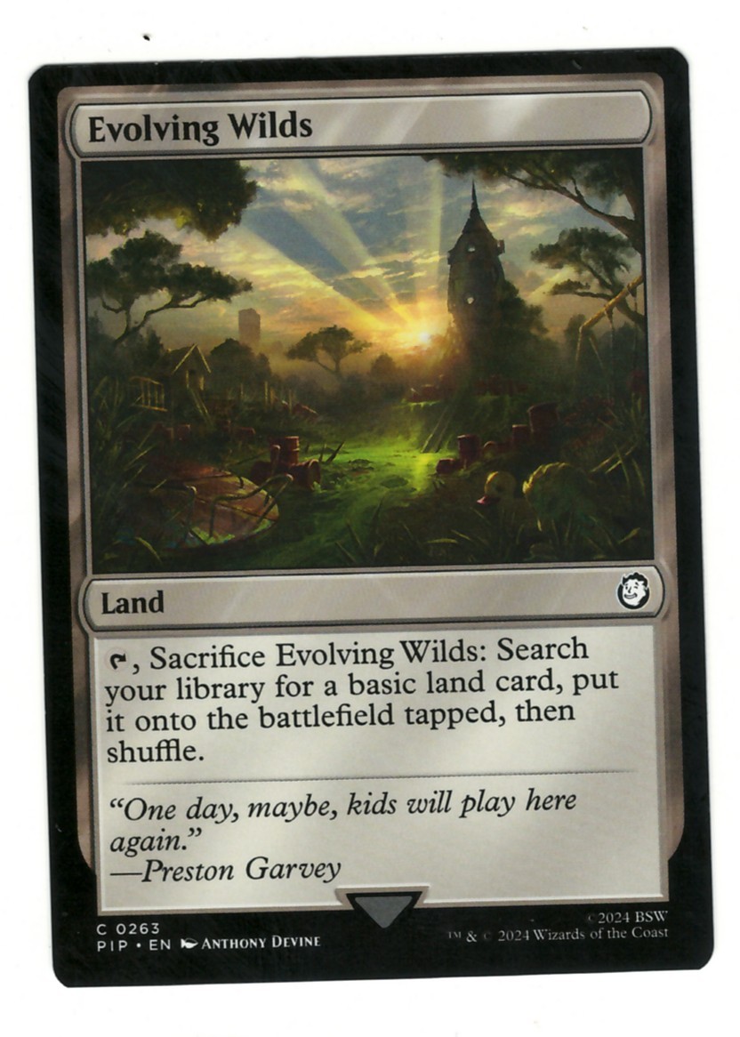 MTG Evolving Wilds 263 Common Universes Beyond Fallout Magic The Gathering