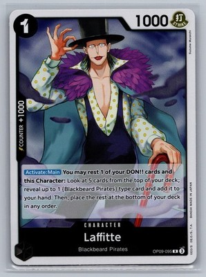 Laffitte OP09-095 Rare Emperors in the New World One Piece Near Mint