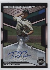 2023 Panini Elite Extra Edition Signatures Teddy McGraw #64 Auto 1bi0