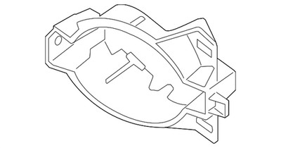 Genuine Nissan Fog Light Bracket 26916-ZK30A