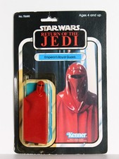 Vintage 1983 Star Wars ROTJ EMPEROR'S ROYAL GUARD Action Figure 65 Back Carded