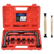 DASBET Valve Spring Compressor & Lapper Set with 4 Suction Plates