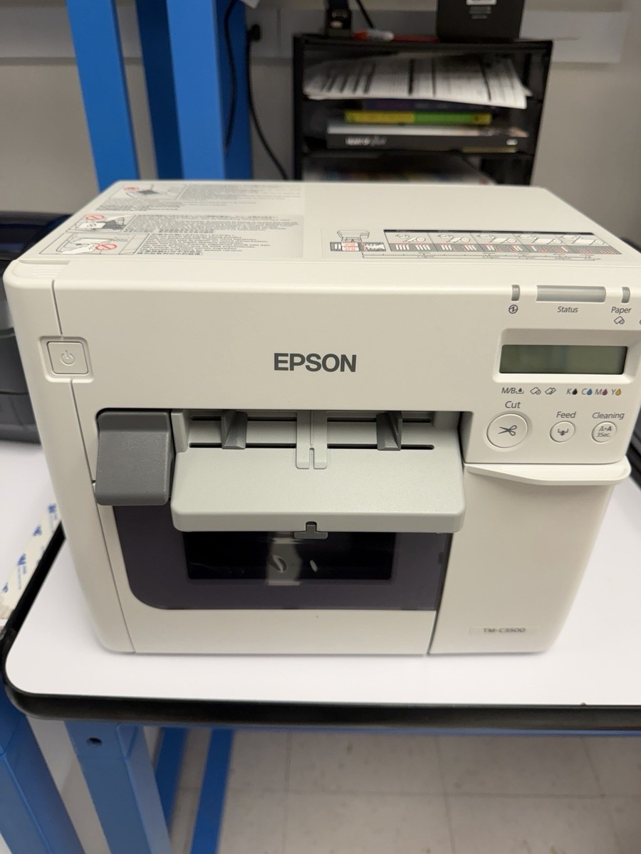 Epson ColorWorks TM-C3500 Industrial Color Label Printer M311A | eBay