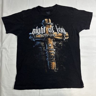 Night Of Joy Official T Shirt Men s Large Black Acts 3:19 Disney Florida Puff