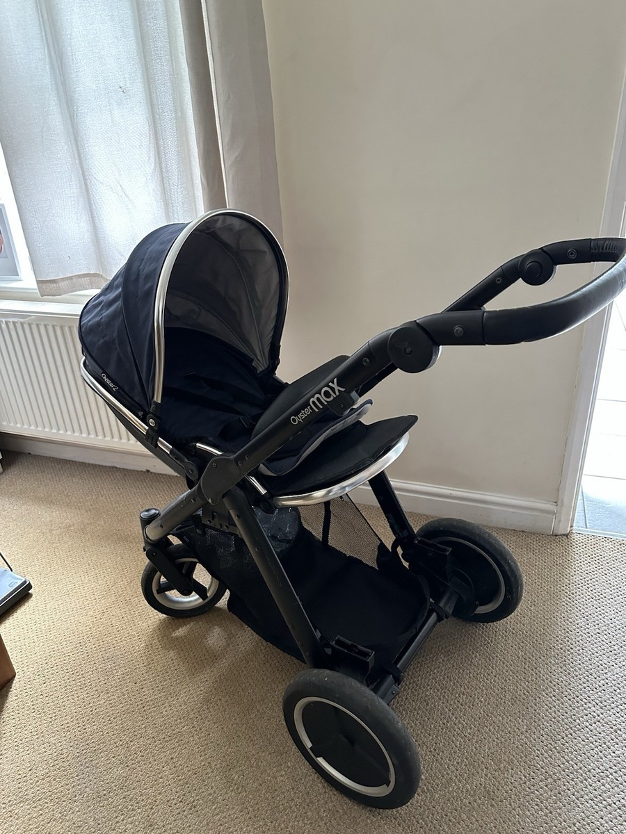 Pushchair Oyster Footmuff Black Babystyle Oyster Max Tandem Double
