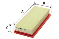 Luftfilter Valeo 585081 Passend FÜR Fiat Lancia Zastava Ansaugluftfilter