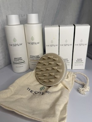 The SPA Dr RESTORE Shampoo & Hydrating Conditioner & 3 Hair Serum With Headscrub