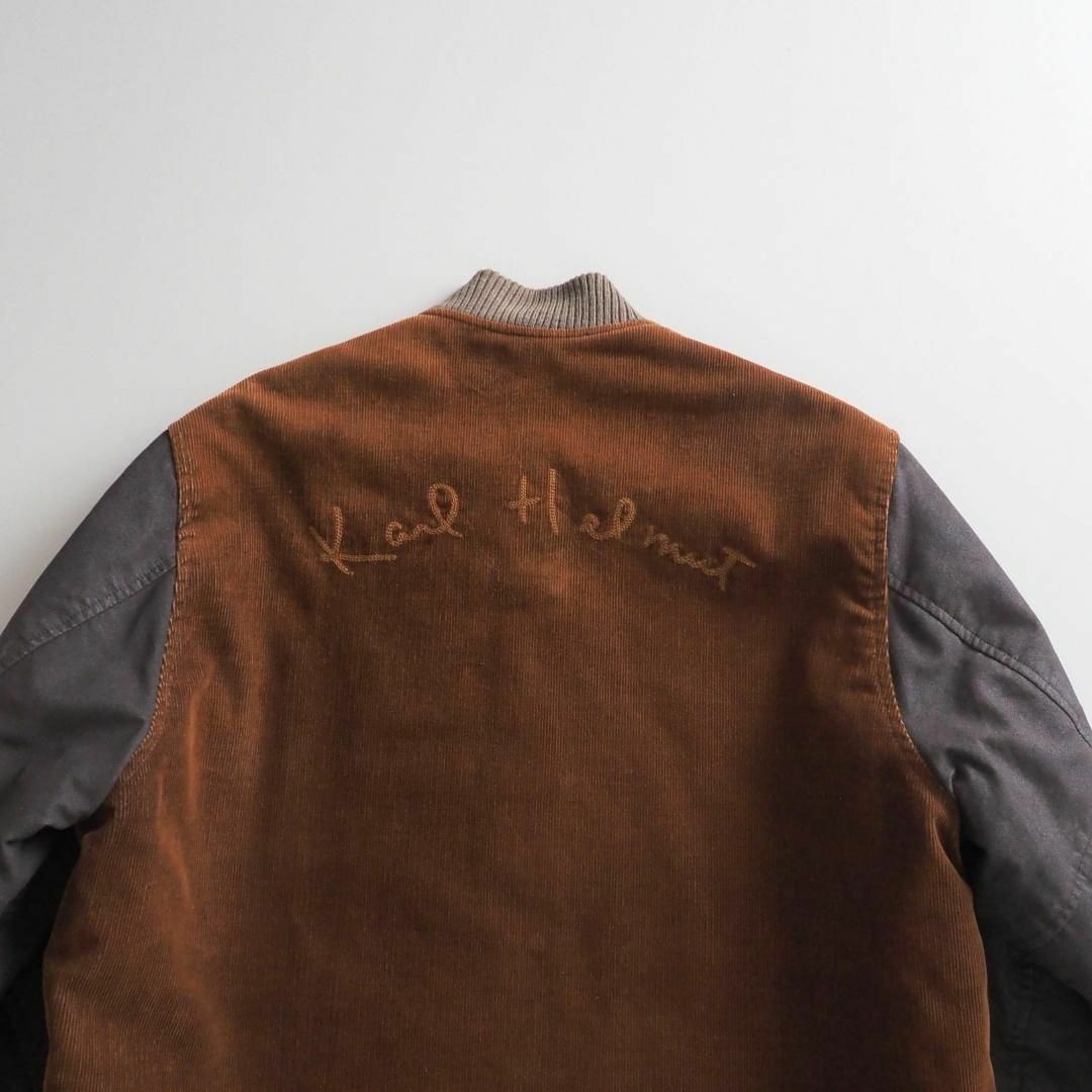Karl Helm Rare Varsity Jacket Patchwork Corduroy … - image 8