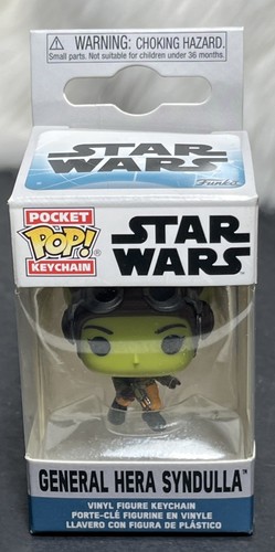 Funko Pocket Pop! Schlüsselanhänger: Star Wars General Hera Syndulla Vinyl Figur Neu in OVP