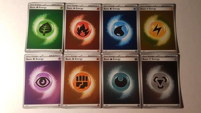 Pokemon Ascended Heroes - Reverse Holo Energy MEE (Complete Set / NM Pack Fresh)