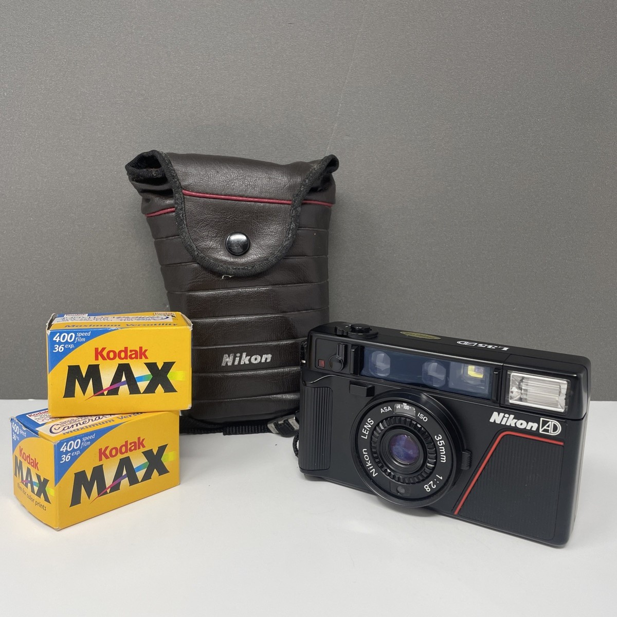 Nikon L35AD 35mm Point and Shoot Film Camera ( For PartsOr Repair