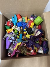 Mixed Lot 12x12x5 Box Happy Meal Wendy McDonald BurgerKing  Toys HM9