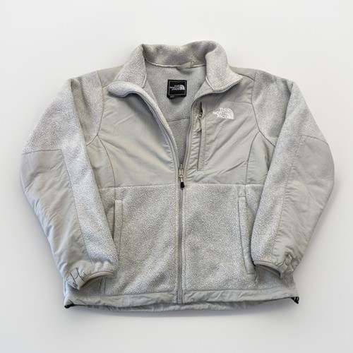 The North Face Denali Fleece Jacket Womens S Gray Polartec Y2k Vintage Gorpcore