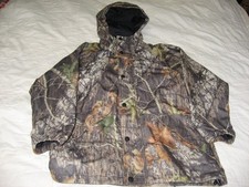 Cabela's Youth Mossy Oak Break Up Camo Hooded Jacket Medium