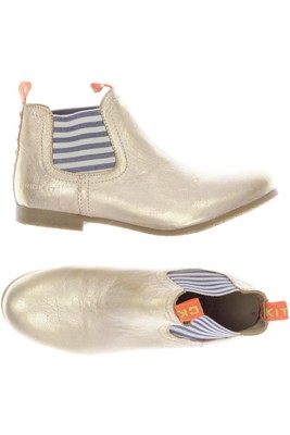 CRICK IT Stiefelette Damen Ankle Boots Booties Gr. EU 37 Leder Gold #ucuovzk