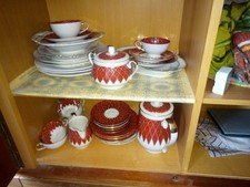 DDR Kaffee/Teeservice, 23-teilig