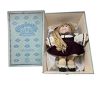 Vintage Cabbage Patch 1985 Della Frances Porcelain Kid Doll Hand Signed