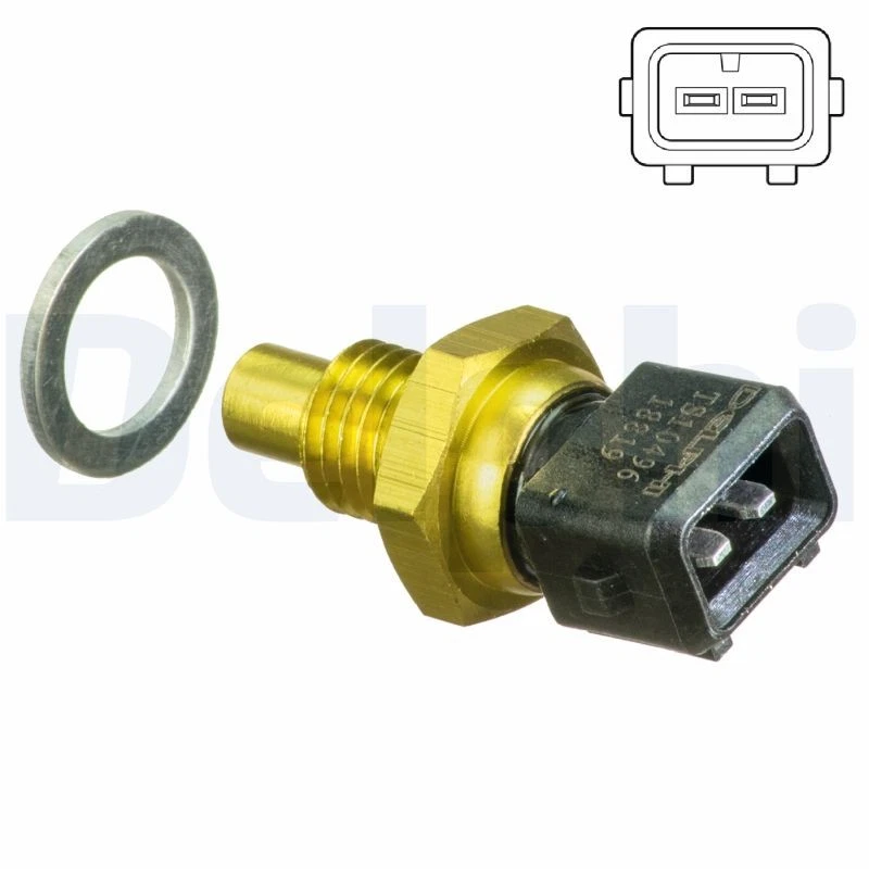 SENSOR COOLANT TEMPERATURE TS10496 FOR VOLVO B 4184 S9 1.8L B4204T2 1.9L 4cyl - Image 2 of 4