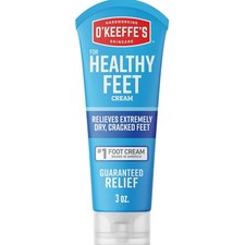 3oz O'Keeffe's Healthy Feet Cream - Hypoallergenic Relief for Extremely Dry Feet
