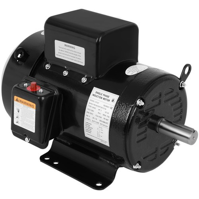 #ad 3HP Electric Motor Farm Duty Single Phase Motor 184T 1750RPM TEFC 115 230V $299.99
