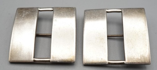 Juego de prendedores de insignia de hombro de rango de capitán de marina USMC de la Segunda Guerra Mundial de Luxenberg - Imagen 1 de 3