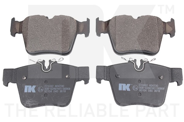 Bremsbelagsatz Scheibenbremse NK 223392 FüR GLC Mercedes C253 X253 Klasse W205-image