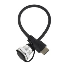  Panel Mount Display Video Signal Cable - Male to Female Extender Cord for