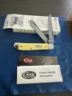 Case Knife Yellow Synthetic Smooth Mini Trapper 00029 12-4-25 — photo 1